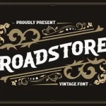 Roadstore Display Font