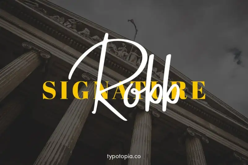 Robb Script Font