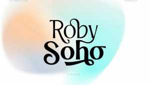 Roby Soho Font › Fontesk
