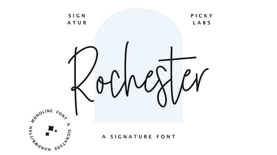 Rochester Signature Font › Fontesk
