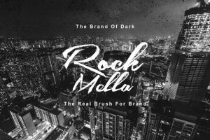 Rock Mella Brush Font
