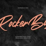 Rockerby Script Font - Fonte Grátis Rockerby Script Font