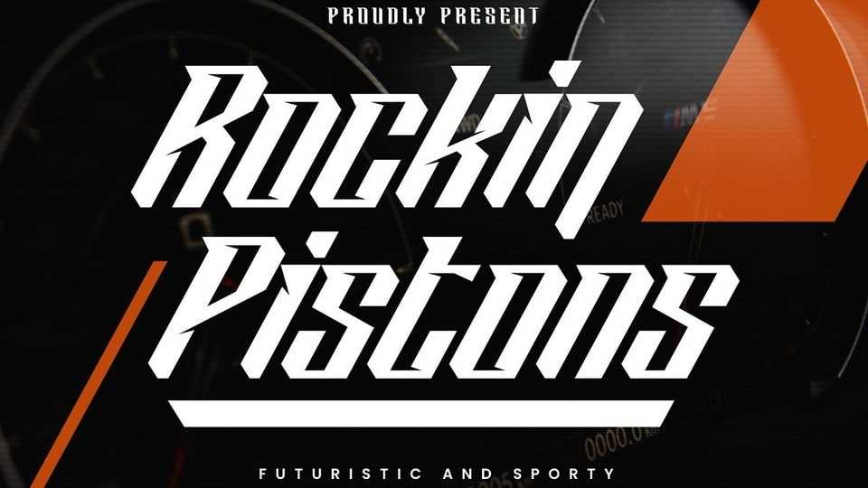 Rockin Pistons Font › Fontesk