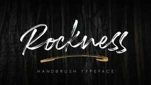 Rockness Handbrush Script Font › Fontesk