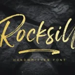 Rocksill Brush Font