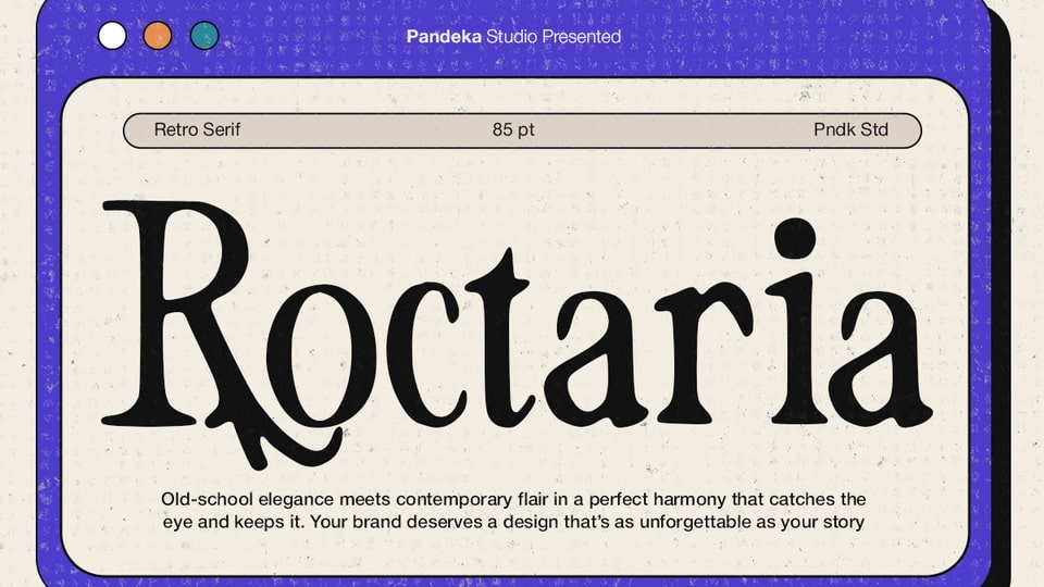 Roctaria Font › Fontesk