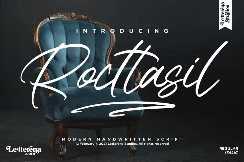 Rocttasil Script Font