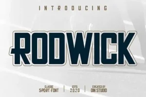 Rodwick Display Font