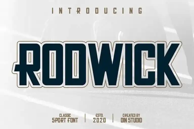 Rodwick Display Font