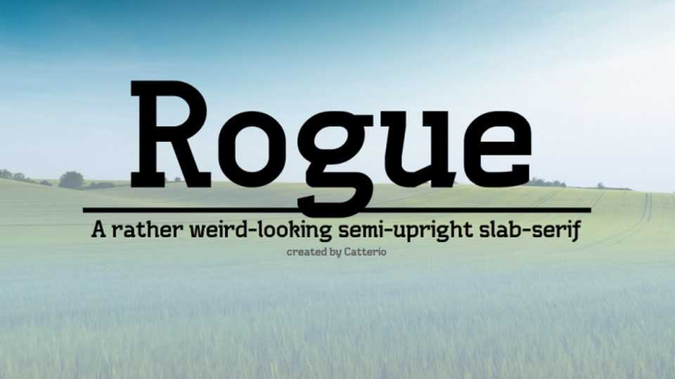Rogue Font › Fontesk