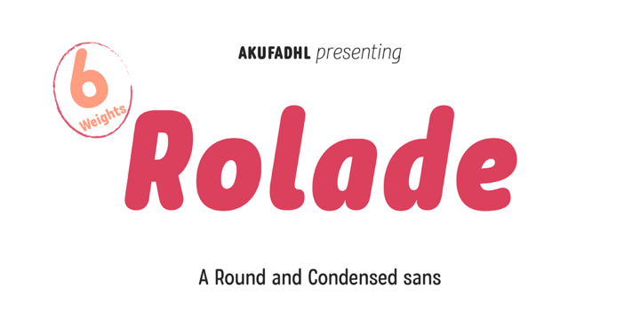 Rolade Font Family