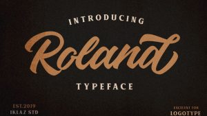 Roland Script › Fontesk