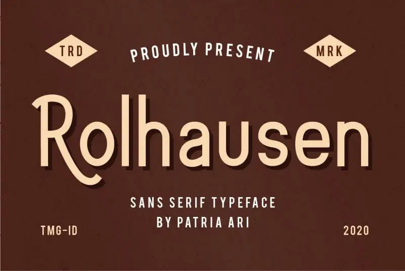Rolhausen Sans Serif Font