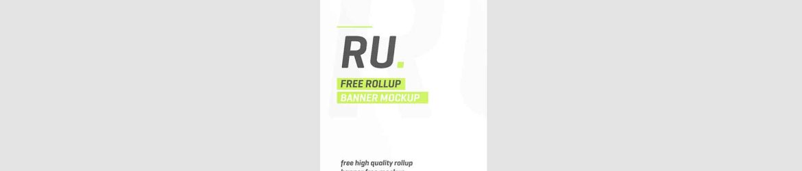 Roll-up Banner Mockup