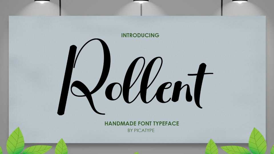 Rollent Script Font › Fontesk