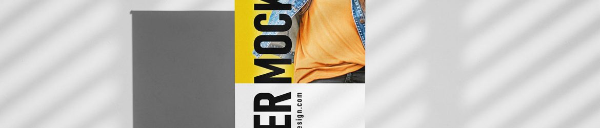 Roller banner mockup