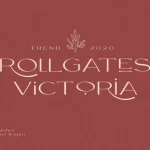 Rollgates Victoria Font - Fonte Grátis Rollgates Victoria Font