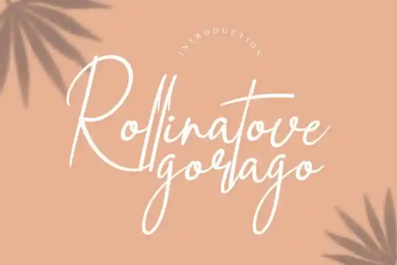 Rollinatove Handwritten Font
