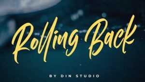 Rolling Back Font › Fontesk