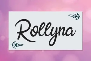 Rollyna Script Font
