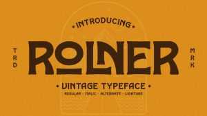 Rolner Font › Fontesk