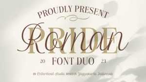 Roman Pride Font Duo › Fontesk