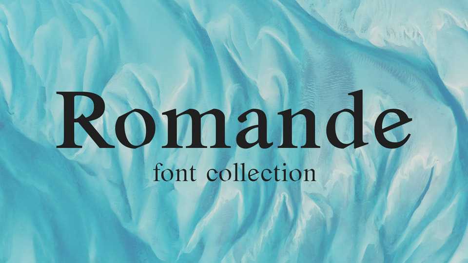 Romande Font Family › Fontesk
