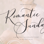 Romantic Sunday Font