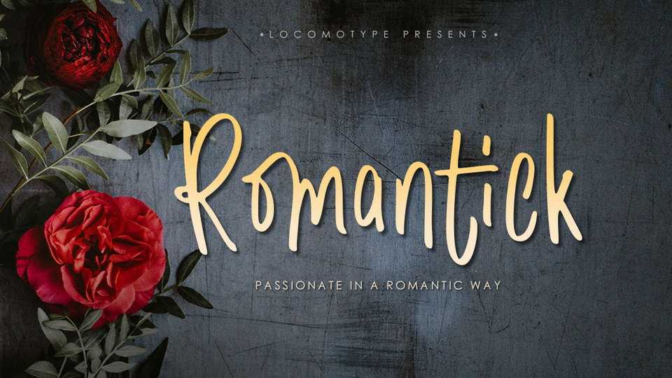 Romantick Script Font › Fontesk