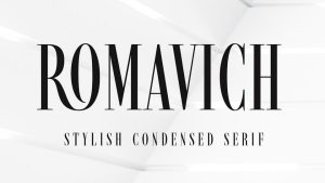 Romavich Font › Fontesk