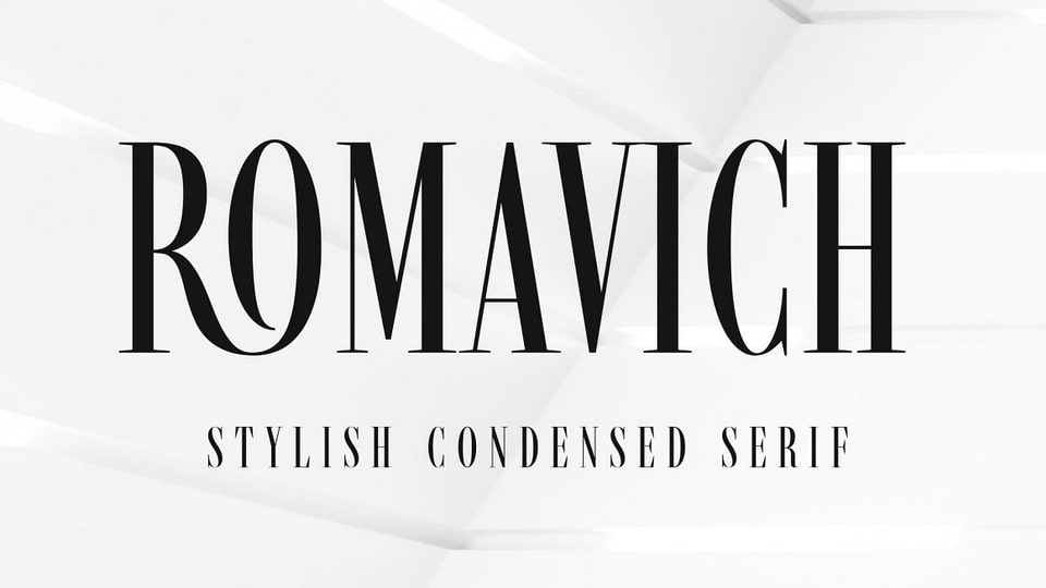 Romavich Font › Fontesk