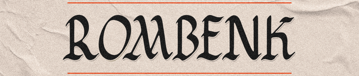 Rombenk Font