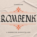Rombenk Font