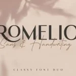 Romelio Sans Serif Font