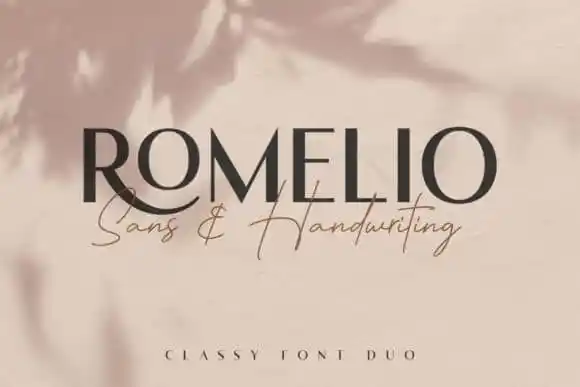 Romelio Sans Serif Font