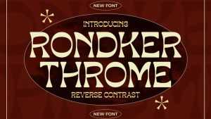 Rondker Throme Font › Fontesk
