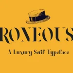 RONEOUS Serif Font
