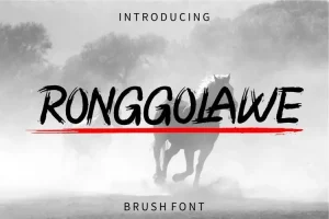 RONGGOLAWE Font