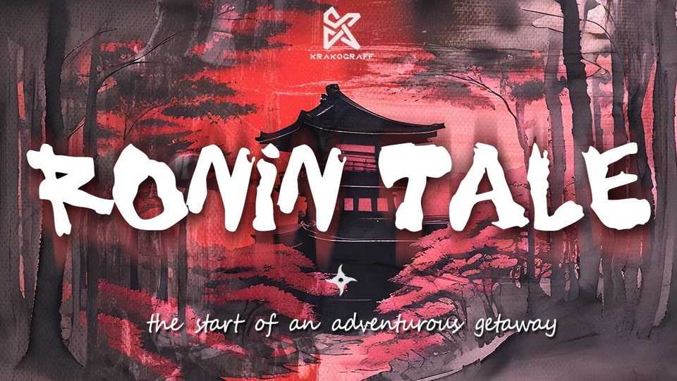 Ronin Tale Font › Fontesk