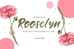 Rooselyn Brush Font