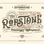 Ropstone Typeface - Fonte Grátis Ropstone Typeface