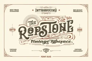 Ropstone Typeface