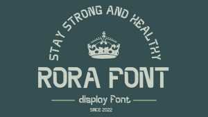 Rora Font › Fontesk