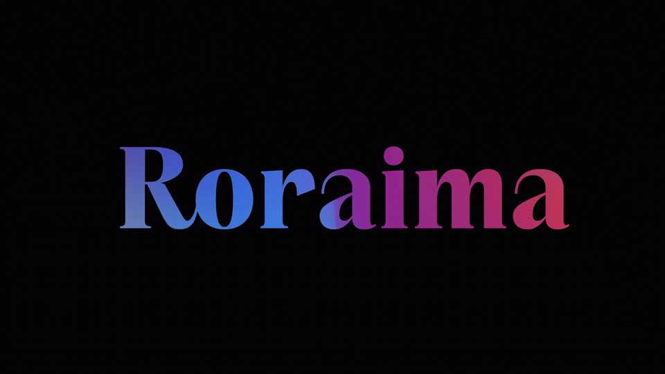 Roraima Font Family › Fontesk