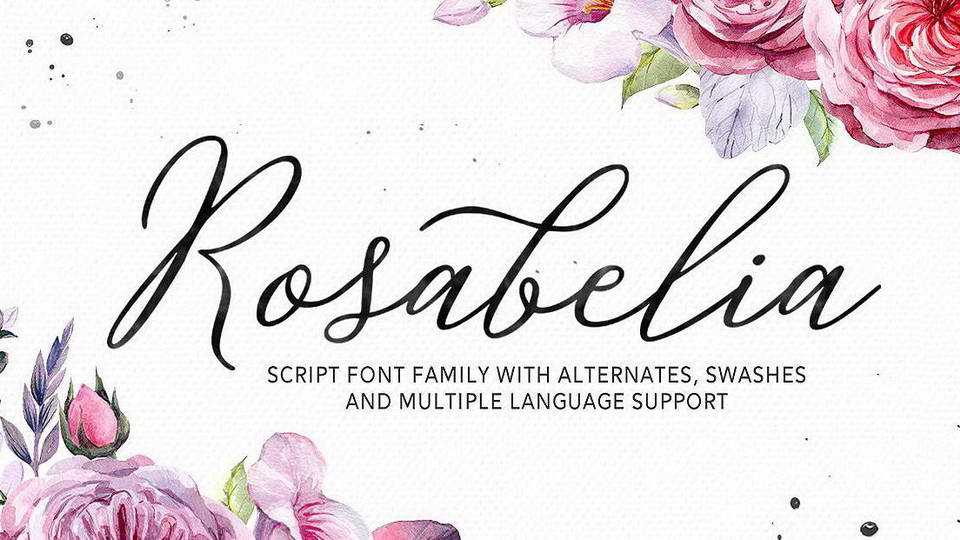 Rosabelia Script › Fontesk