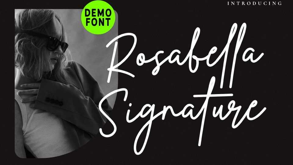 Rosabella Signature Font › Fontesk