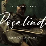 Rosalinda Calligraphy Font