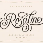 Rosaline Script Font