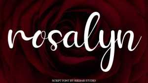 Rosalyn Font › Fontesk
