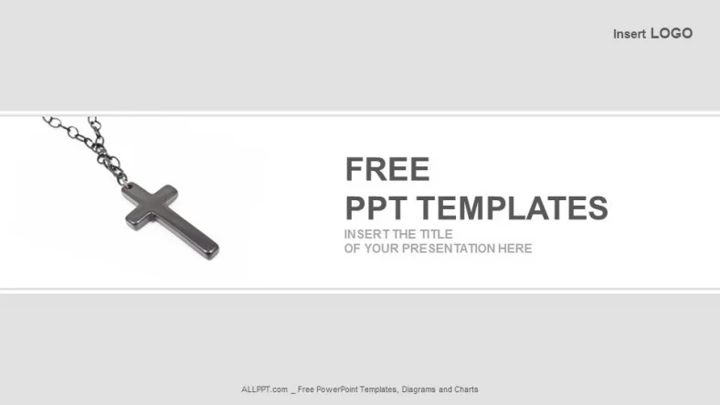 Rosary Religion-PowerPoint Templates